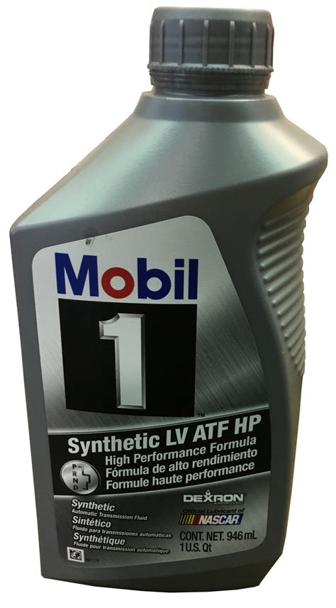 mobil one transmission fluid lv atf hp